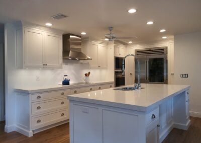 Inframe Painted Kitchen