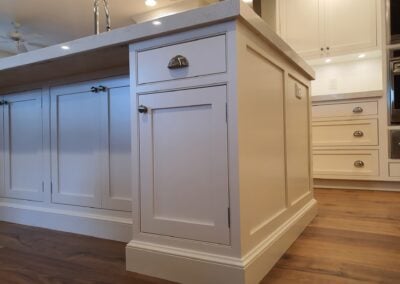 Painted Island Cabinetry