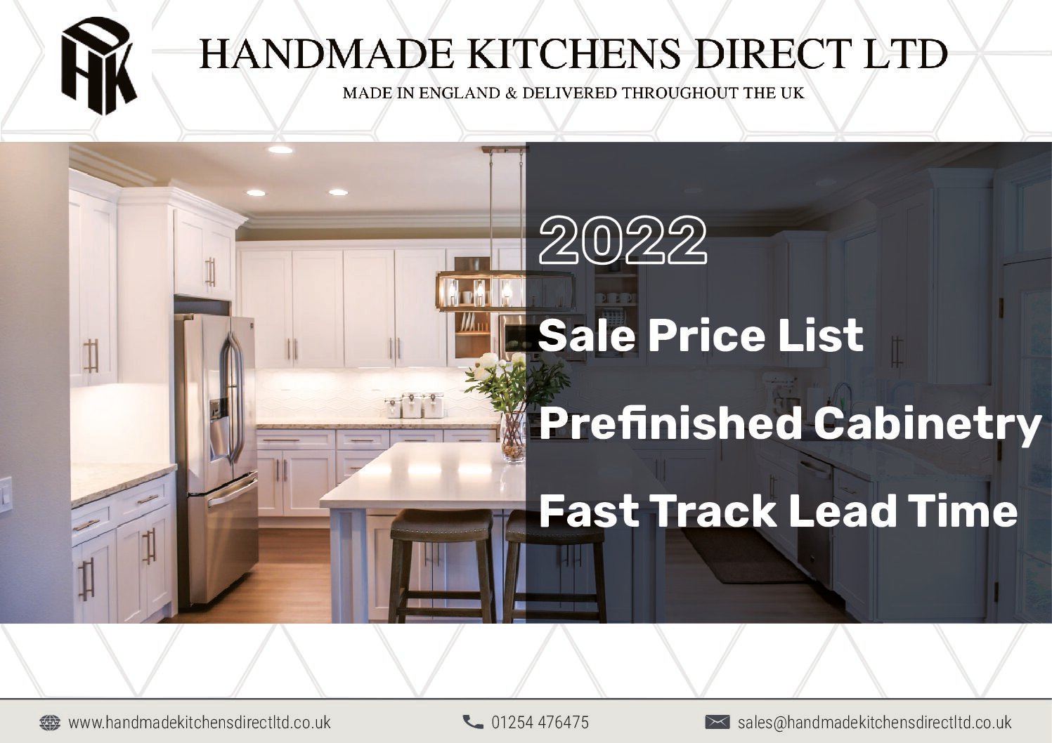 2022 HKD Prefinished Fast Track Leadtime Sale Price List Cover Page